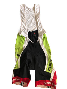 Castelli Cycling Bib Shorts Velocissimo Equipe High Performance Mens Large